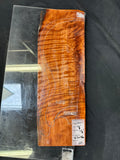 #2076 curly redwood Instrument billet