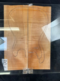 #2072 curly maple Instrument set