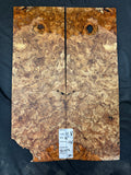 #1935 Spalted maple burl Instrument set