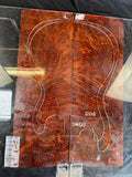 #1814 redwood burl Instrument set
