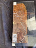 #1504 Spalted maple burl Instrument billet
