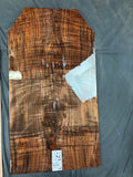 #2112 figured walnut back and side set