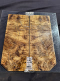 #1654 Myrtlewood burl instrument set