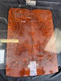 #1816 redwood burl Instrument set