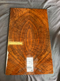 #1644 exotic grade curly walnut Instrument set