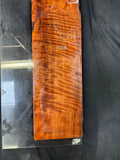 #2076 curly redwood Instrument billet