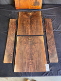#1413 Figured walnut Flitchmatch Set