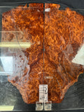 #1915 redwood burl Instrument set