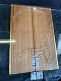 #1592 curly maple Instrument set