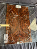 #1644 exotic grade curly walnut Instrument set