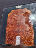 #1672 redwood Burl Instrument set