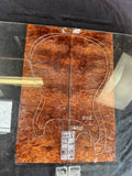#1709 redwood burl Instrument set