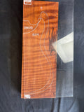 #2085 curly redwood Instrument billet