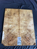 #1700 curly myrtle burl Instrument set