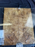 #1700 curly myrtle burl Instrument set