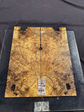 #1660 Myrtlewood burl Instrument set