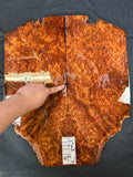 #1915 redwood burl Instrument set