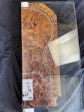 #1509 Spalted maple Burl instrument billet