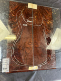 #1533 feathered claro walnut instrument set