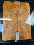 #1852 curly maple Instrument set