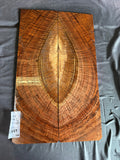 #1649 exotic grade curly walnut Instrument set