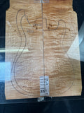 #1857 Curly maple Instrument set