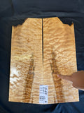 #1877 quilted maple instrument set