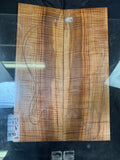 #1883 curly maple carve top