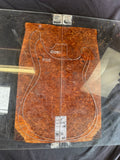 #1711 redwood burl Instrument set