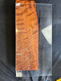 #2086 curly redwood instrument billet