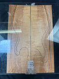 #1859 curly maple Instrument set