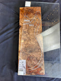 #1508 Spalted maple Burl Instrument billet