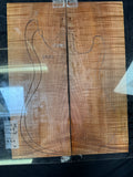 #1919 curly maple Instrument set