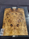 #1659 Myrtlewood burl Instrument set