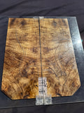 #1654 Myrtlewood burl instrument set