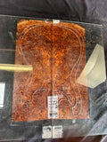 #1706 redwood Burl Instrument set