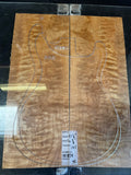 #1874 quilted maple Instrument set