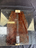 #1551 feathered claro walnut Instrument set
