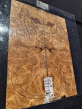 #1596 maple burl Instrument set