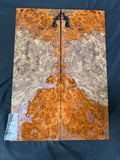 #1821 Spalted maple Burl Instrument set