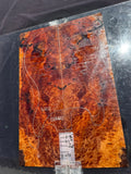 #1677 redwood burl Instrument set