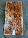 #2027 figured walnut back and side set