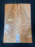 #1864 curly maple Instrument set
