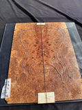 #1525 maple Burl Instrument set