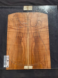 #1463 curly maple Instrument set