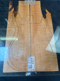 #1899 curly maple Instrument set