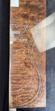#1428 Quilted maple Instrument billet