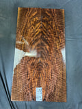 #2028 figured walnut back and side set