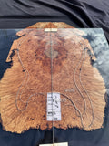 #1526 Spalted maple burl Instrument set