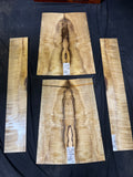 #1957 Flitchmatch figured Myrtle wood Instrument set